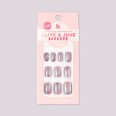 Fairy Velvet | Extra Short | Squoval - Tab Press-On