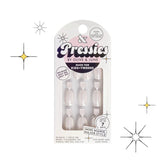 Marshmallow Puff Chrome - Pressies | Short Medium | Round